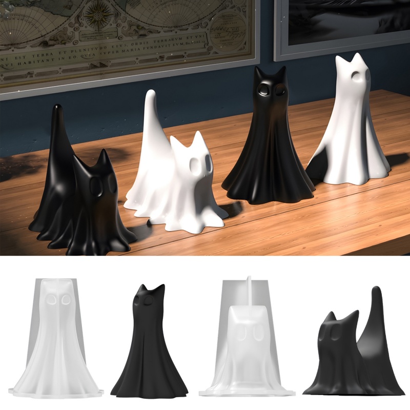 Geisterkatze Halloween Desktop – Candle Making Factory Bewertung und Preis