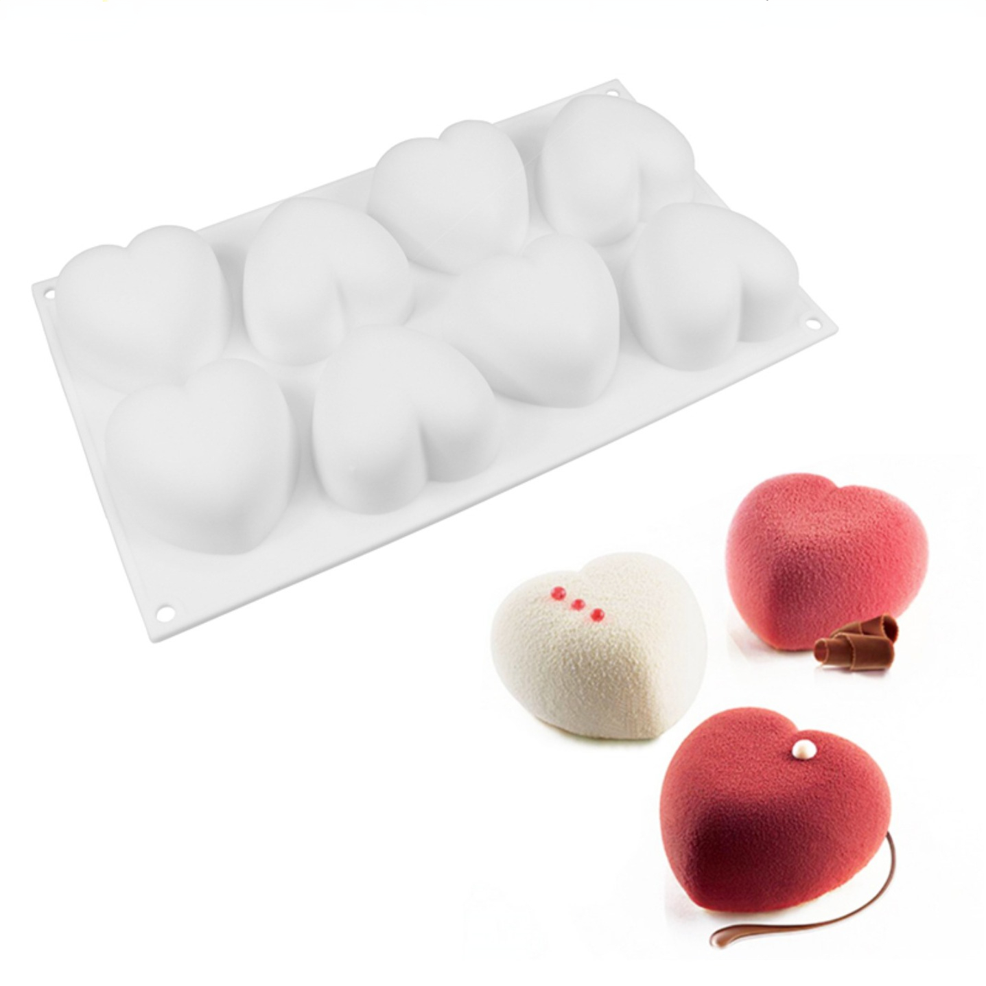 Liebe Herz Silikon Seife Form  – Candle Making Factory Bewertung und Preis