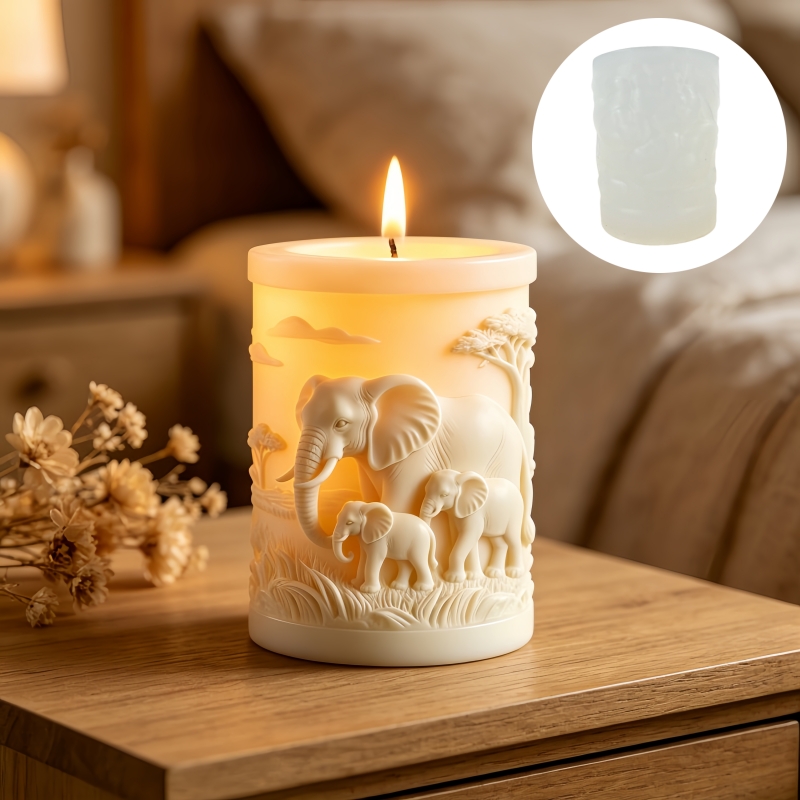 Elefanten- und Elefantenjungen – Candle Making For Kids Bewertung und Preis