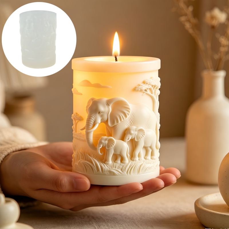 Elefanten- und Elefantenjungen – Candle Making For Kids Bewertung und Preis